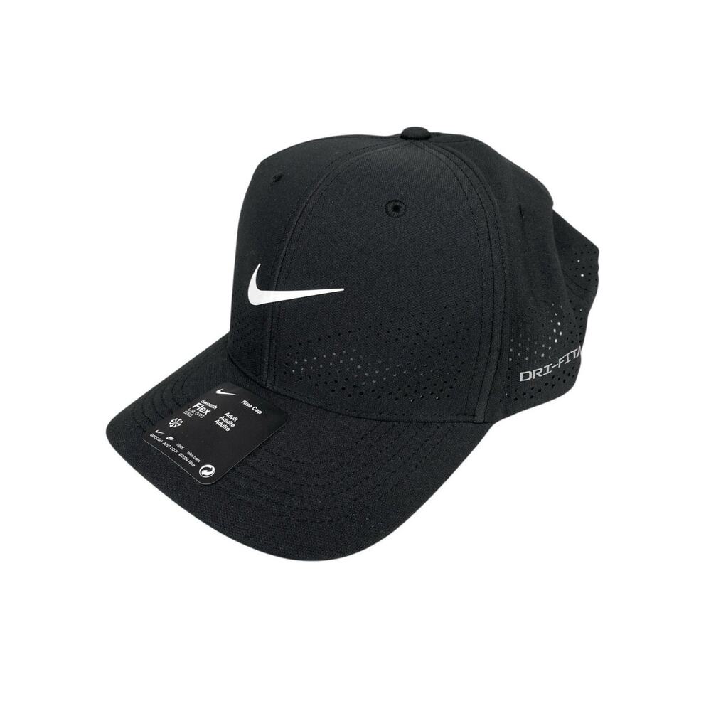 Nike Dri-FIT ADV Rise Structure Swoosh Flex Cap Unisex Size L/XL FB5633 010 New